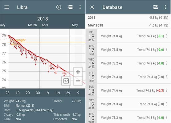 how to measure fat loss progress libra