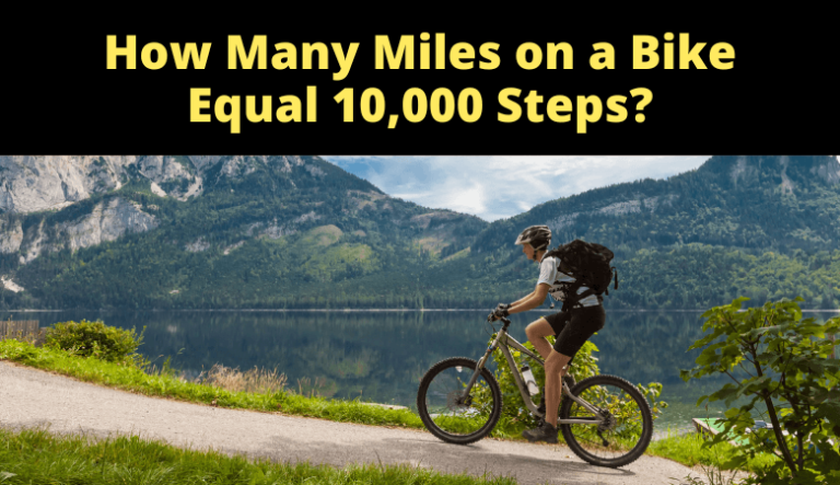 How Many Miles On Stationary Bike Equals 10000 Steps